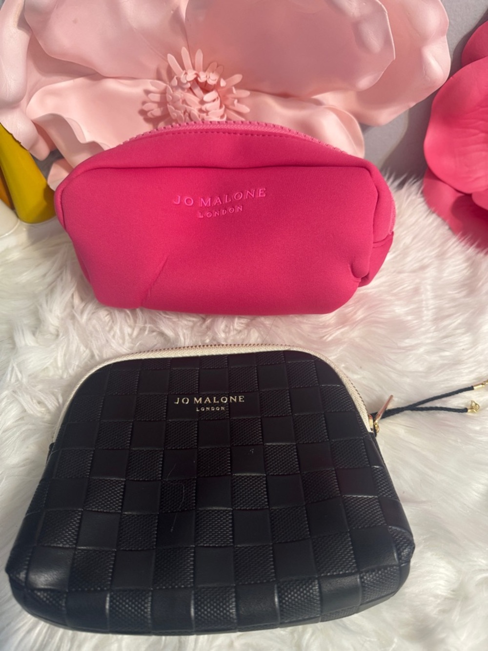 Jo Malone Pink & Black Cosmetic Pouch Duo